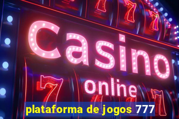 plataforma de jogos 777